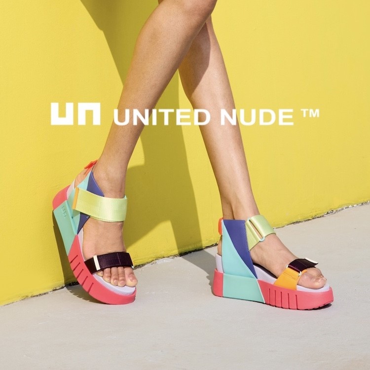 ユナイテッドヌード  UNITED NUDE ベージュパイソン柄　24/38新品