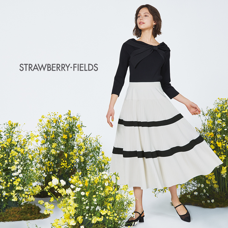 新品 STRAWBERRY-FIELDS ストロベリーフィールズ ニット - ニット/セーター