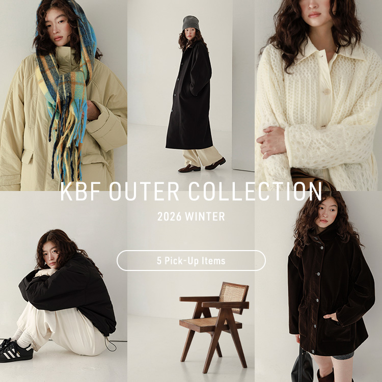 KBF｜ケービーエフのトピックス「【KBF】今年のアウターを先見せ