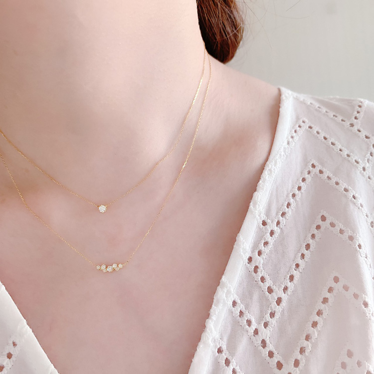 ビービー ライン ネックレス ネックレス Ahkah アーカー のファッション通販 Zozotown