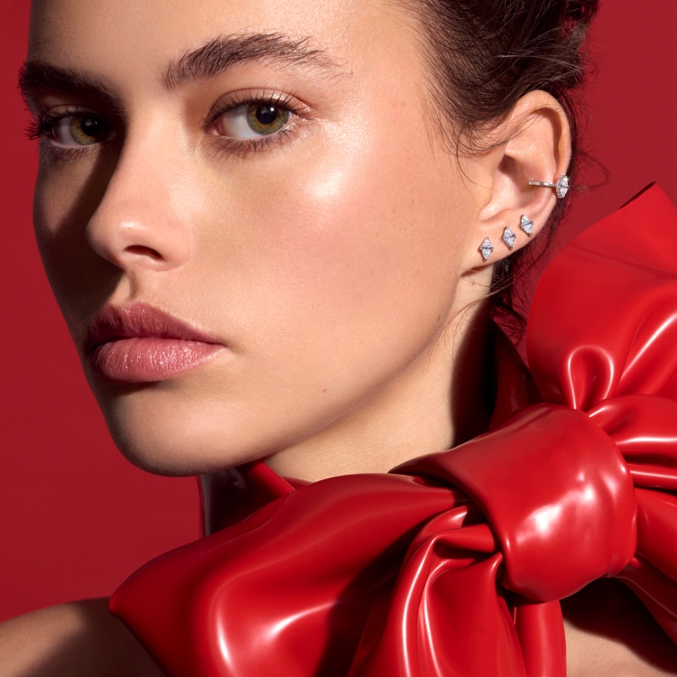 アンパピヨンブリリアンダイヤモンド ピアス（ピアス（片耳用