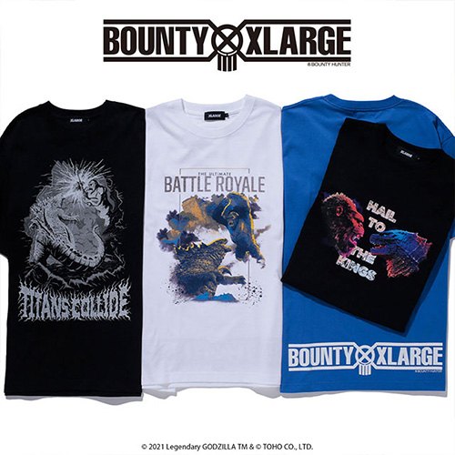Xlarge エクストララージのトピックス Xlarge Bounty Hunter Godzilla Vs Kongコラボレーション発売 Zozotown