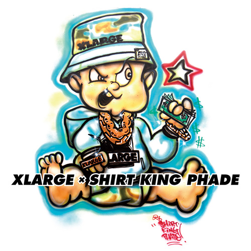 XLARGE｜エクストララージのトピックス「XLARGE×SHIRT KING PHADE発売