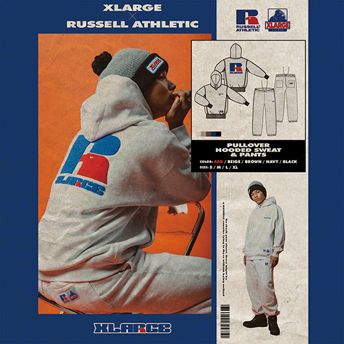 XLARGE｜エクストララージのトピックス「XLARGE × RUSSELL ATHLETICが