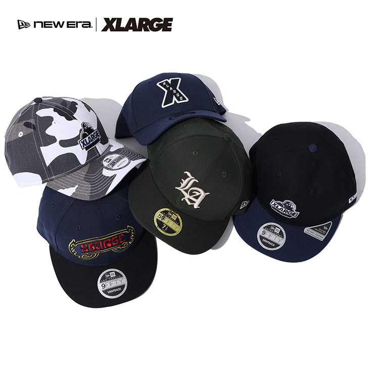 LA Clippers XLARGE コラボキャップ New Era XLARGE x New Era x NBA]Clippers Standard Logo Snapback Cap