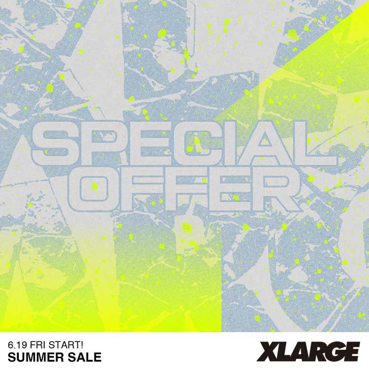XLARGE�i�G�N�X�g�����[�W�j�̃V���b�v�j���[�X�u2026 SUMMER SALE START�I�I�v