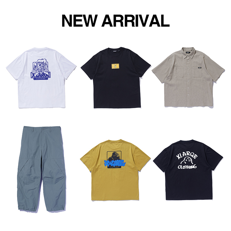 XLARGE�i�G�N�X�g�����[�W�j�̃V���b�v�j���[�X�u�yXLARGE�z���T�̐V���׃A�C�e�� & �������߃A�C�e���v