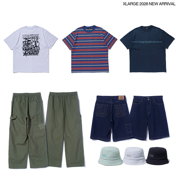 XLARGE�i�G�N�X�g�����[�W�j�̃V���b�v�j���[�X�u�yXLARGE�z���T�̐V���׃A�C�e�� & �������߃A�C�e���v