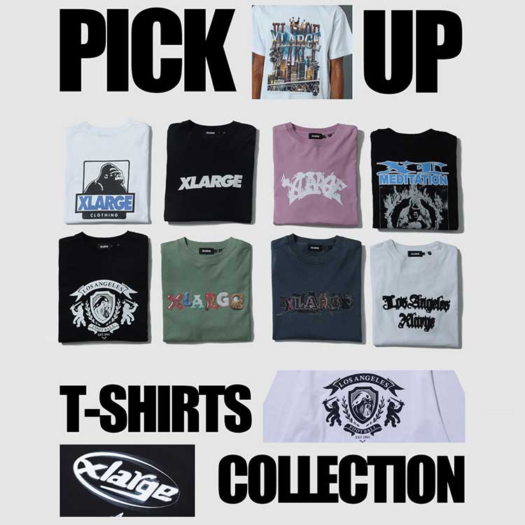 XLARGE�i�G�N�X�g�����[�W�j�̃V���b�v�j���[�X�u�yXLARGE�zPICK UP T-SHIRTS�v