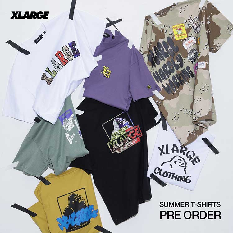 XLARGE�i�G�N�X�g�����[�W�j�̃V���b�v�j���[�X�u�yXLARGE�zSUMMER T-SHIRTS | PICK UP�I�v