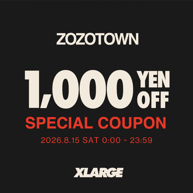 XLARGE�i�G�N�X�g�����[�W�j�̃V���b�v�j���[�X�u�yXLARGE�z�{�������1000�~�N�[�|���z�z�v