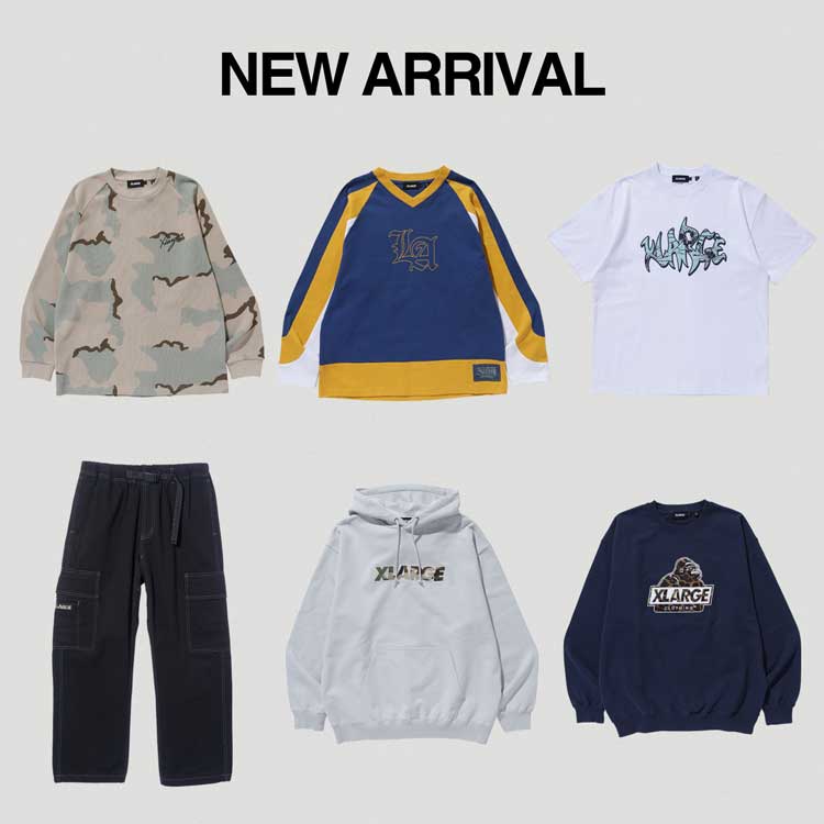XLARGE�i�G�N�X�g�����[�W�j�̃V���b�v�j���[�X�u�yXLARGE�zNEW ARRIVAL�v