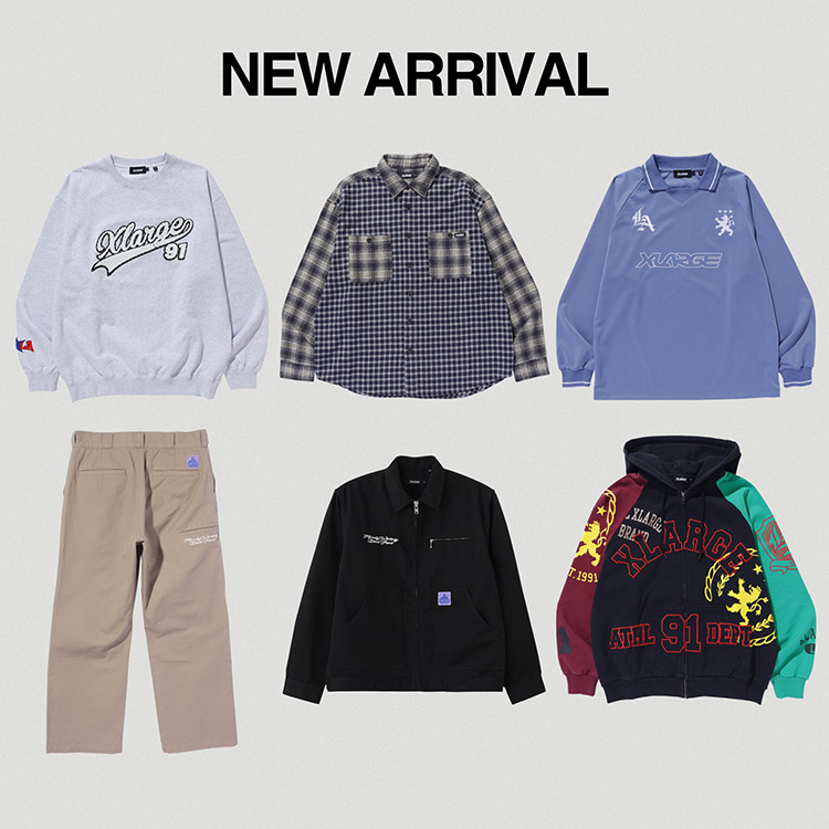 XLARGE�i�G�N�X�g�����[�W�j�̃V���b�v�j���[�X�u�yXLARGE�zNEW ARRIVAL�v