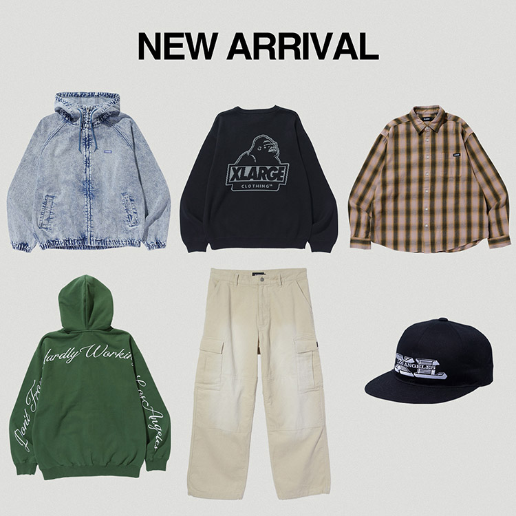 XLARGE�i�G�N�X�g�����[�W�j�̃V���b�v�j���[�X�u�yXLARGE�zNEW ARRIVAL�v