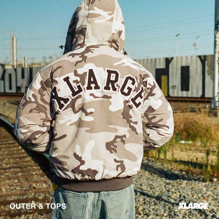 XLARGE�i�G�N�X�g�����[�W�j�̃V���b�v�j���[�X�u�yXLARGE�zPICK UP OUTER & TOPS | ���ܒ������A�E�^�[�A�X�E�F�b�g�Ȃǁv