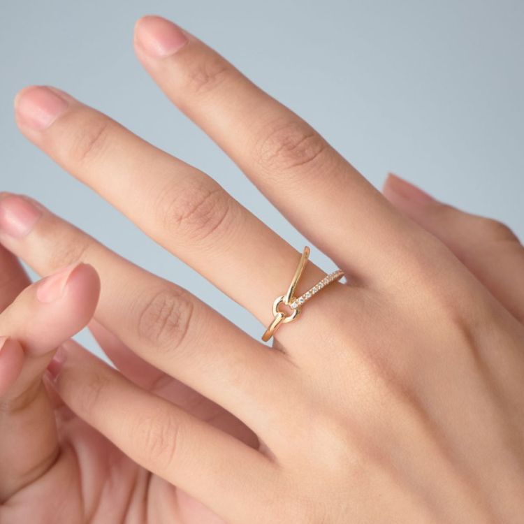 ジェンダレス] リング ジルコニア（リング）｜Jouete（ジュエッテ）の