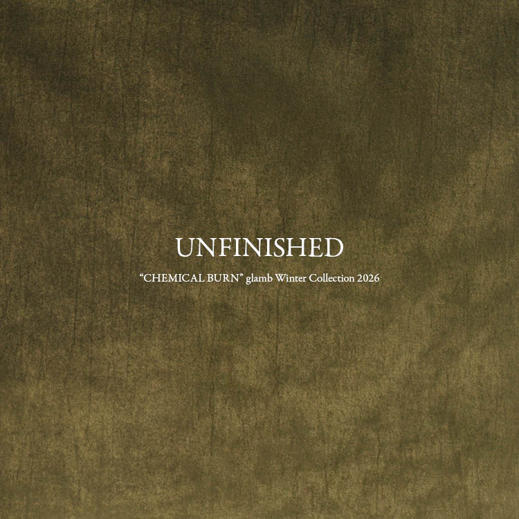 glamb�i�O�����j�̃V���b�v�j���[�X�uUnfinished - Winter Collection 2026�v