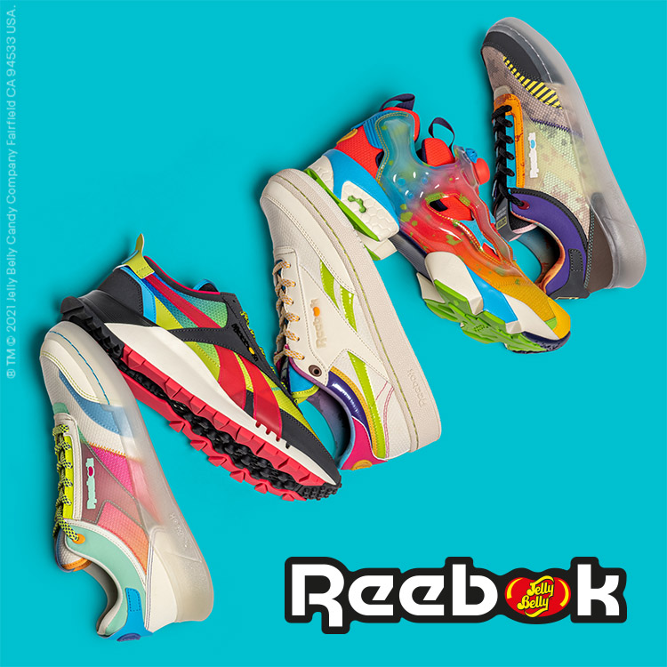 Reebok リーボックのトピックス リーボック公式 ジェリービーンズ のフレーバーをイメージしたreebok Jelly Bellyコレクション Zozotown