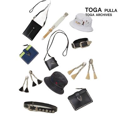 TOGA PULLA(トーガプルラ)】インナープリントドレス(ワンピース