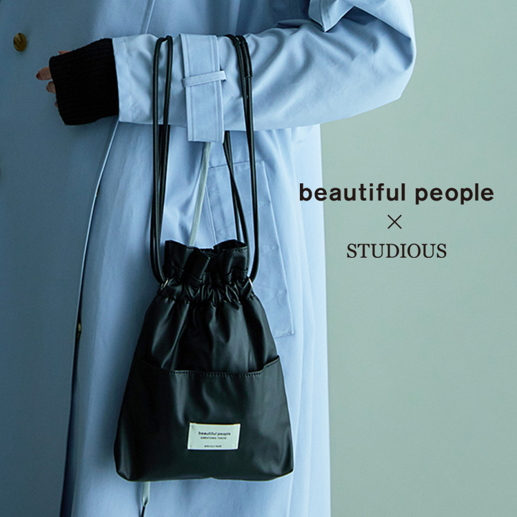 beautiful people ビニール バッグ 安い studious