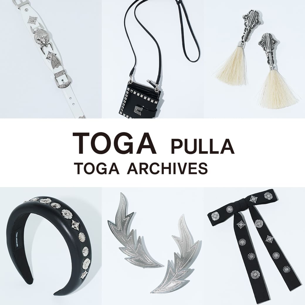 TOGA PULLA/トーガプルラ】ワイドリブニットドレス（ワンピース