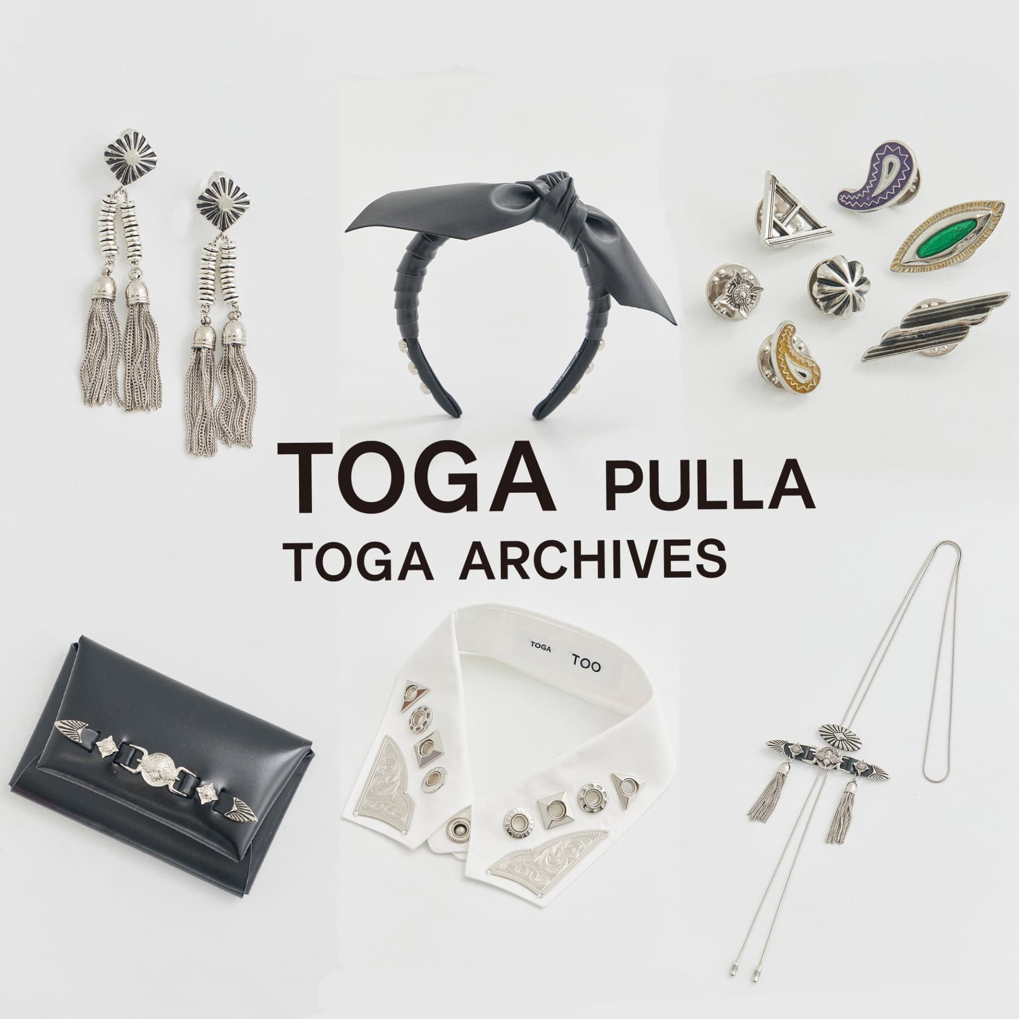 TOGA TOO/トーガトゥ】Leather headband 2/レザーヘッドバンド2 ...