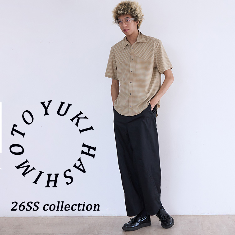PR01.�i�s�[�A�[�������j�̃V���b�v�j���[�X�u�y YUKI HASHIMOTO �z26SS collection �v