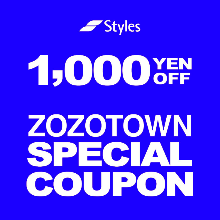 Styles�i�X�^�C���X�j�̃V���b�v�j���[�X�u�yStyles�z5/3 1������1,000�~�N�[�|���v