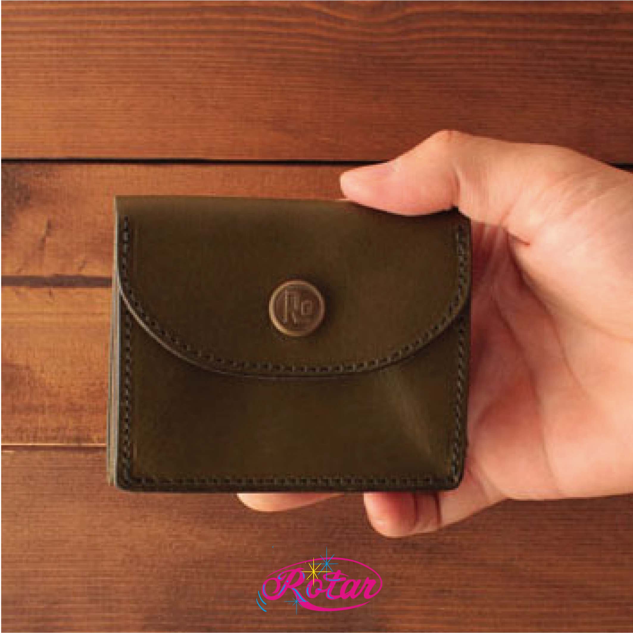 ROTAR ローター Leather Band Wallet 折り財布 | dhg.edu.co