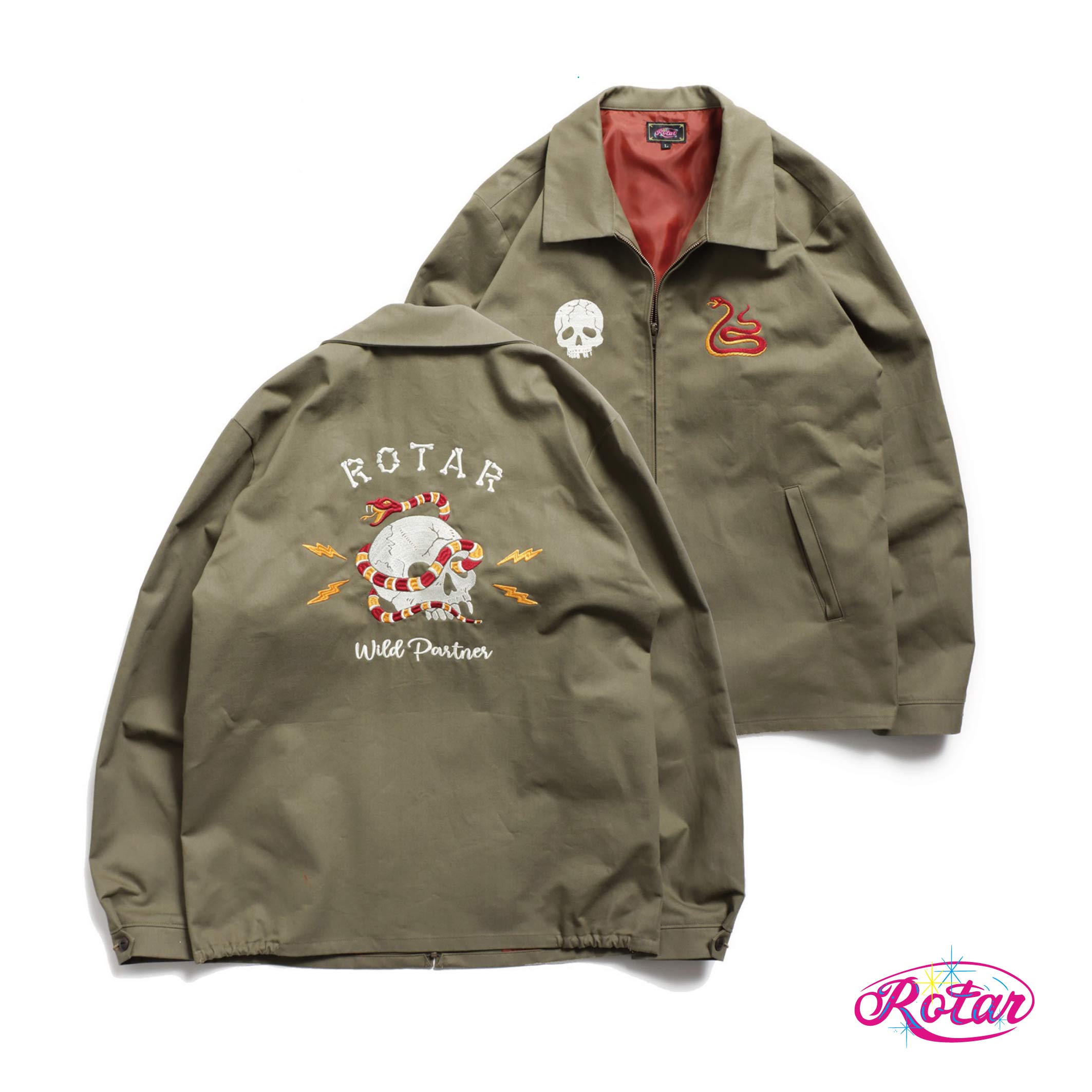 Wild Partner Souvenir Jacket（スカジャン）｜ROTAR（ローター）の