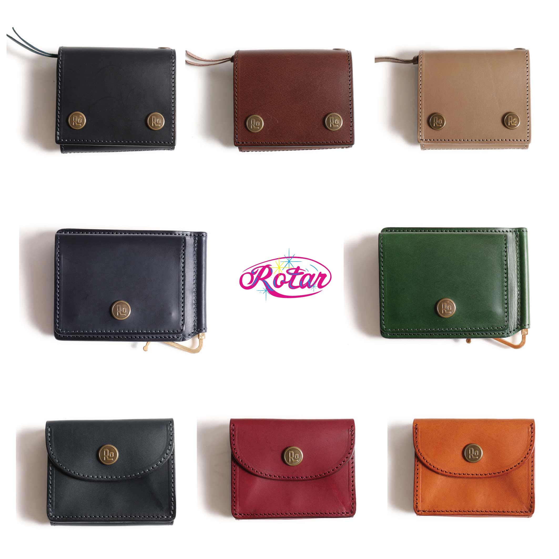 Leather band wallet レザー バンド ウォレット（財布）｜ROTAR