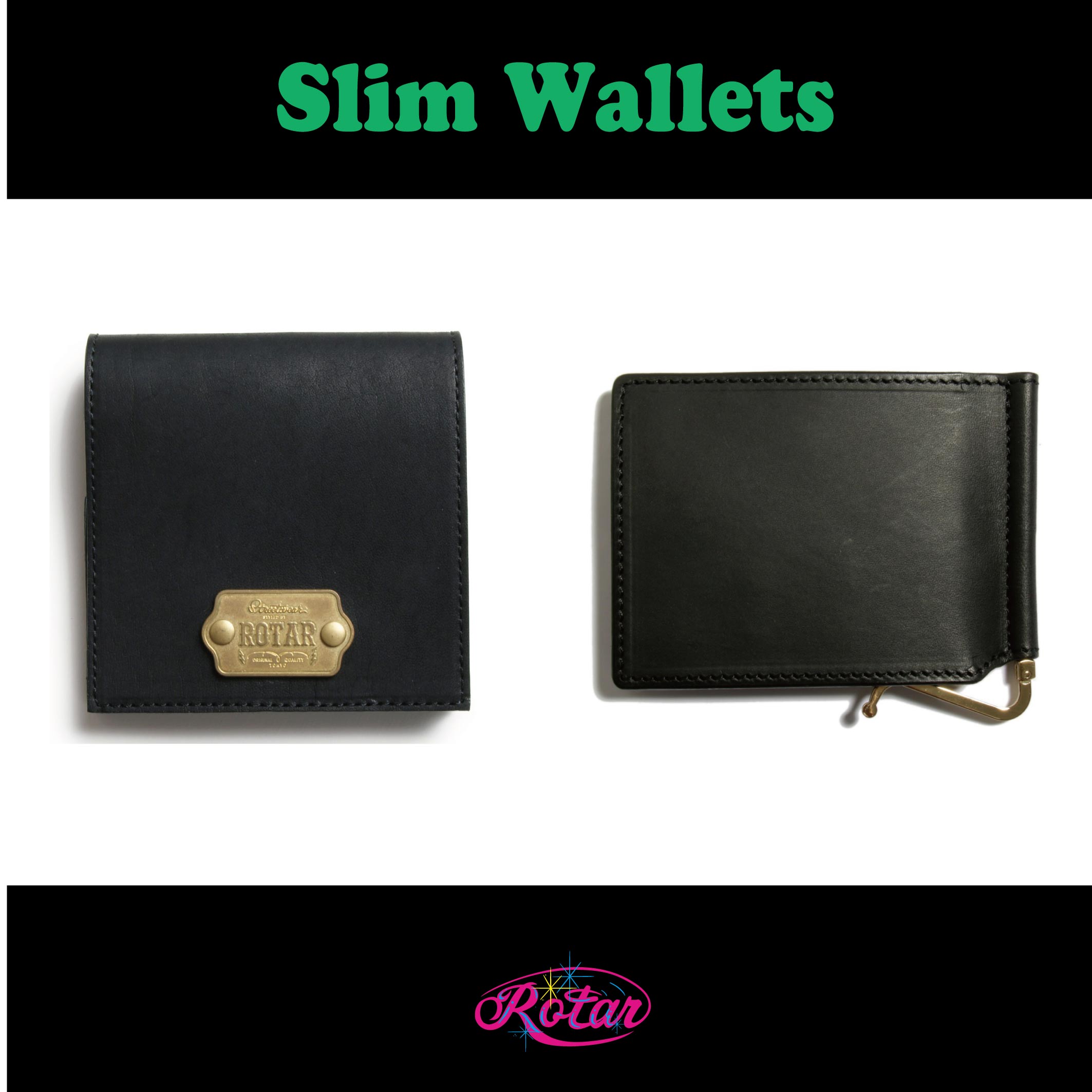 Work plate slim wallet ワークプレート スリム ウォレット