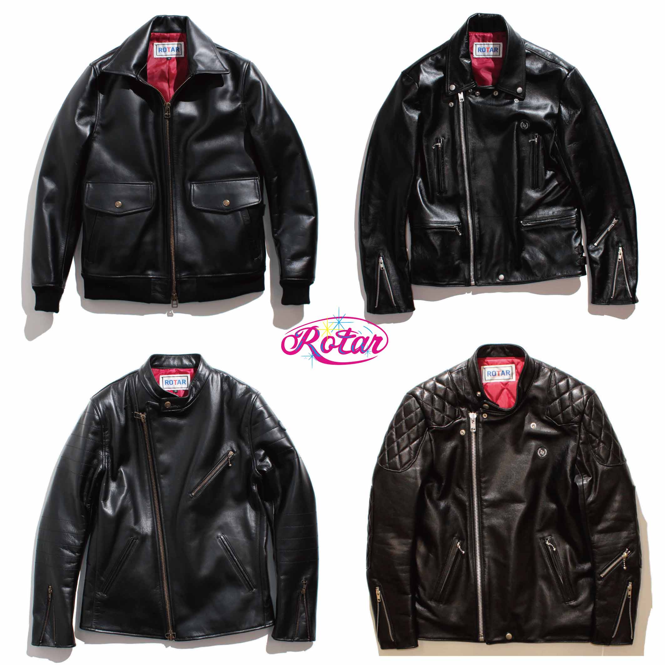 ROTAR シングルライダースジャケット BLACK L 710751001 ROTAR シングルライダースジャケット BLACK L 710751001 ROTAR