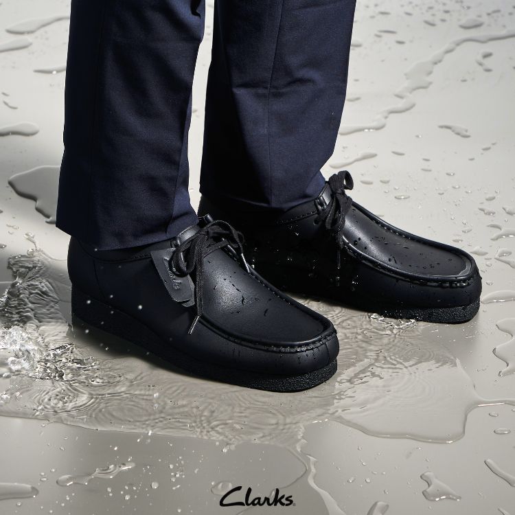 Clarks�i�N���[�N�X�j�̃V���b�v�j���[�X�u�y�N���[�N�X�z�J�̓��ɂ����􂷂� WallabeeEVO WP �v