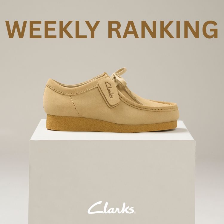 Clarks�i�N���[�N�X�j�̃V���b�v�j���[�X�u�yClarks�zWEEKLY RANKING�b���T�̐l�C�A�C�e�� �v