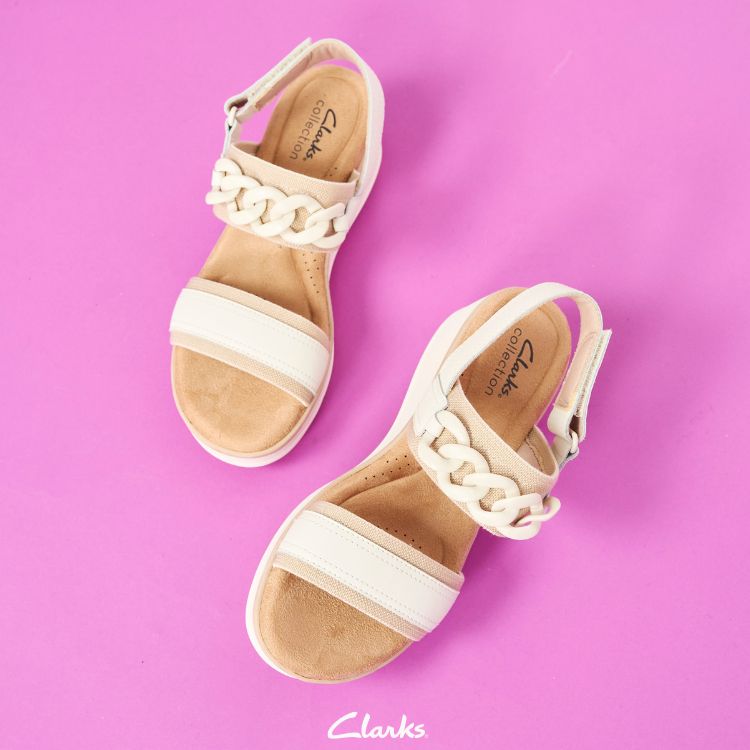 Clarks�i�N���[�N�X�j�̃V���b�v�j���[�X�u�y�N���[�N�X�z�A�N�Z���g�ɂȂ����T���_�� Wrenly Eve �v