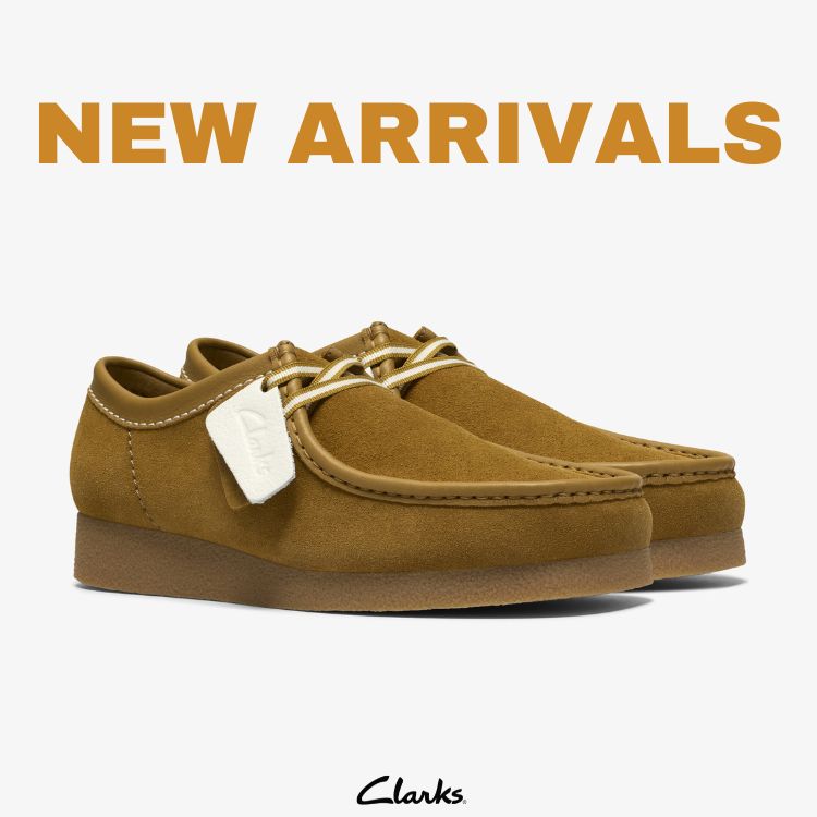 Clarks�i�N���[�N�X�j�̃V���b�v�j���[�X�u�y�N���[�N�X�z�ʔ̌���b�ĐV�F WallabeeEVO ���`�F�b�N �v