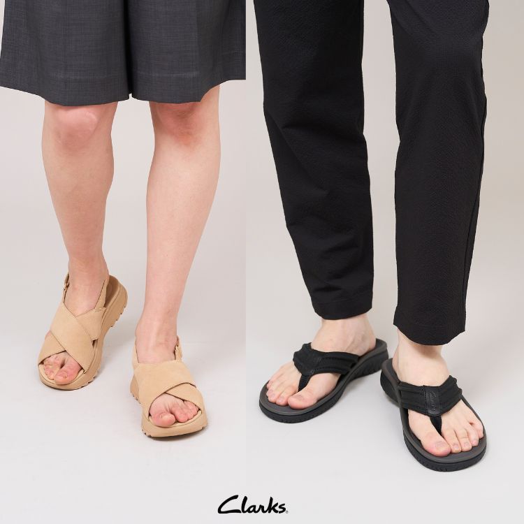 Clarks�i�N���[�N�X�j�̃V���b�v�j���[�X�u�y�N���[�N�X�z�^�C���Z�[���J�Áb���I�т����l�C�A�C�e�� �v