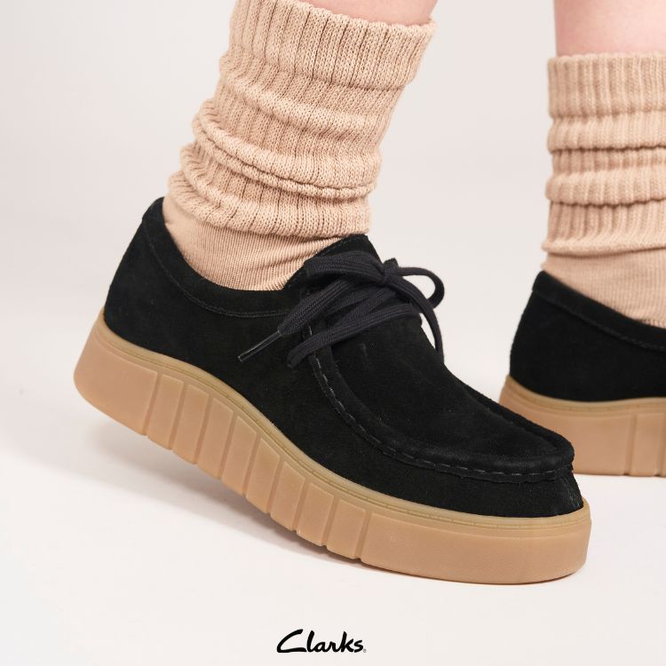 Clarks�i�N���[�N�X�j�̃V���b�v�j���[�X�u�y�N���[�N�X�zAW26�V��bWallabee���z×����\�[���� Mykah Beat �v
