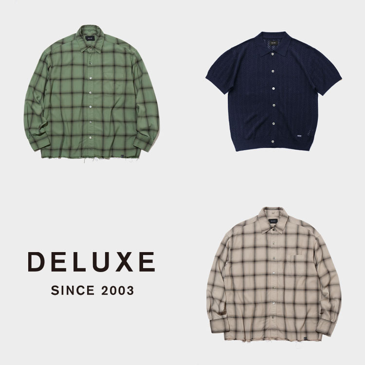 DELUXE�i�f���b�N�X�j�̃V���b�v�j���[�X�u�yDELUXE�z�V���c���W�v