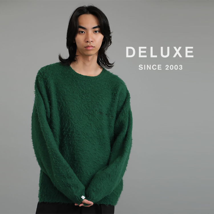 DELUXE｜デラックスのトピックス「【DELUXE】秋の着こなし、ニット