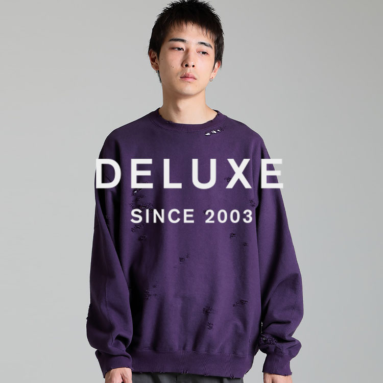 セール】PINOKIO x DELUXE CREW（スウェット）｜DELUXE（デラックス