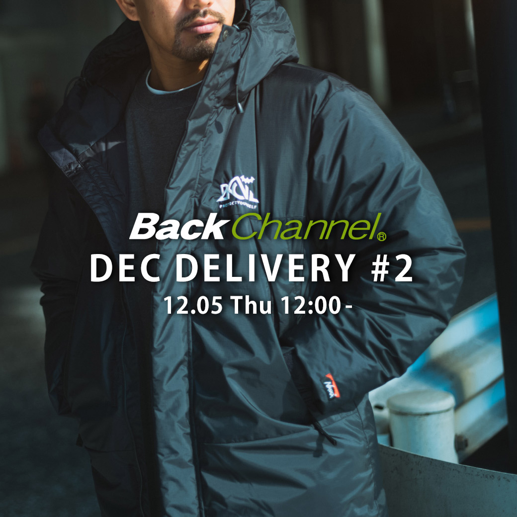 Back Channel｜バックチャンネルのトピックス「【12/5(Fri.)】New