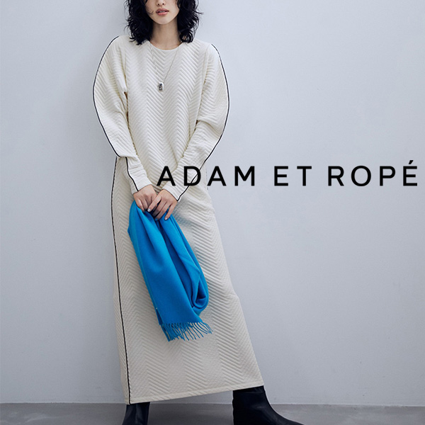 WEB限定・2WAY】キーネックジャンパースカート（ワンピース）｜ADAM ET ROPE'（アダムエロペ）のファッション通販 - ZOZOTOWN