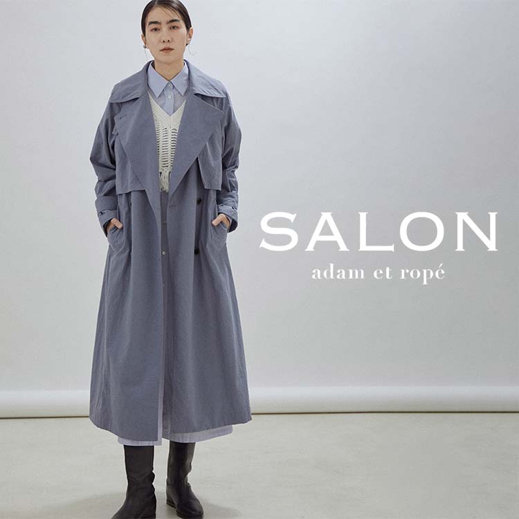 人気絶頂 SALON adam et rope' スプリングコート Mサイズ setonda.com