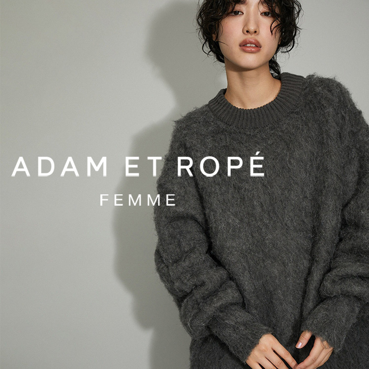 後付けフーディニットプルオーバー（ニット/セーター）｜ADAM ET ROPE