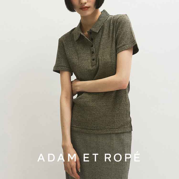 WEB限定】レースコンビシャツ（シャツ/ブラウス）｜ADAM ET ROPE
