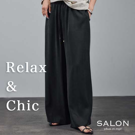 ADAM ET ROPE'iA_Gyj̃Vbvj[XuNEW SEASON,NEW BOTTOMS<SALON adam et rop&#233;>v