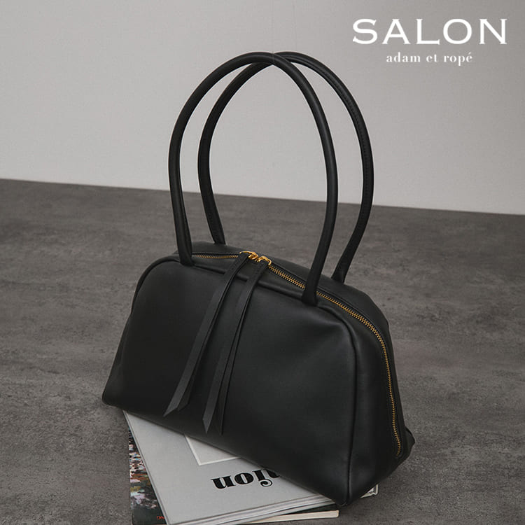 Facade pattern レザーボックスショルダーバッグ 雑誌掲載】【追加】レザーボックスショルダーバッグ/クロス