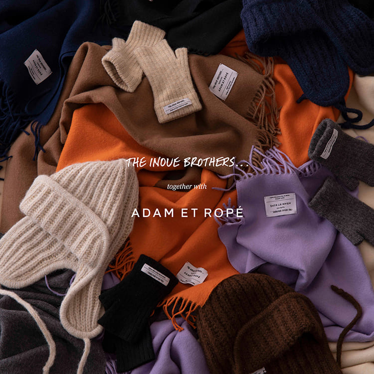 ADAM ET ROPE'iA_Gyj̃Vbvj[XuyTHE INOUE BROTHERS...together with ADAM ET ROPE'zv